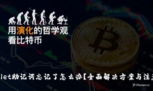 tpwallet助记词忘记了怎么办？全面解决方案与注意事项